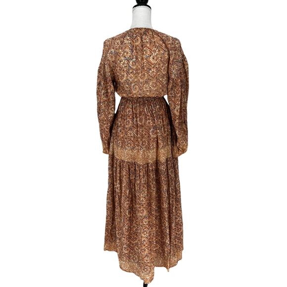 Ulla Johnson Althea Maxi Dress In Rose - Picture 9 of 15